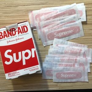 Authentic Supreme Band aids
